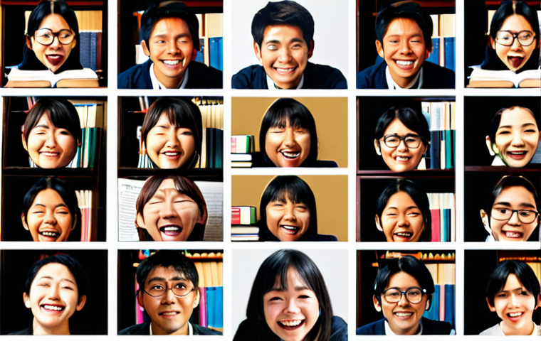 From Solitude to Synergy**
A dynamic split image showing a Japanese student initially isolated and overwhelmed by stacks of complex legal textbooks, looking stressed. The other half of the image transitions to a vibrant online study group, with smiling faces of diverse individuals (men and women, various ages) actively collaborating, sharing screens, and offering mutual encouragement on a video call, bathed in a warm, supportive light. The atmosphere shifts from struggle to collaborative success.

**