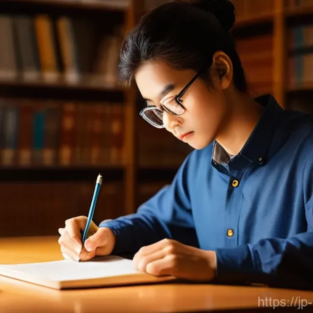 지방행정사 자격증 수험생 필독 자료 - **Image Prompt 1: "Focused Study Session for Gyoseishoshi Exam"**
A determined young woman or ma...