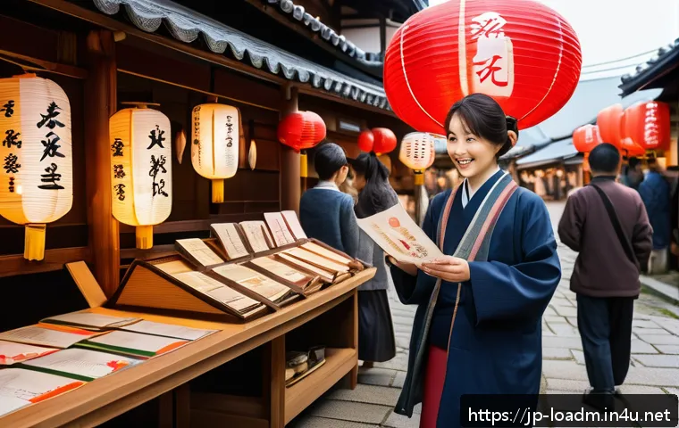 지방행정사로 창업하는 방법 - A Japanese local administrative professional engaging in a community festival booth in a small rural...